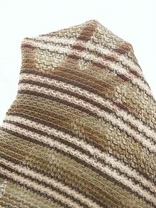 Bohemela 女士夏季休闲百搭西部音乐节复刻版钩编条纹针织拼接蕾丝细节撞色串珠装饰修身背心，多种穿搭方式，适合休闲外出、闺蜜聚会、音乐节、派对、叠穿以及居家休闲。派对上衣、沙滩装、日常穿着、夏季女装、音乐会女装、音乐假期 - 彩色 - 查看 9