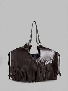 Ontre Women's Handbag Suitable For Daily Commute, Travel, Shopping, Strolling - dark coffee - View 1