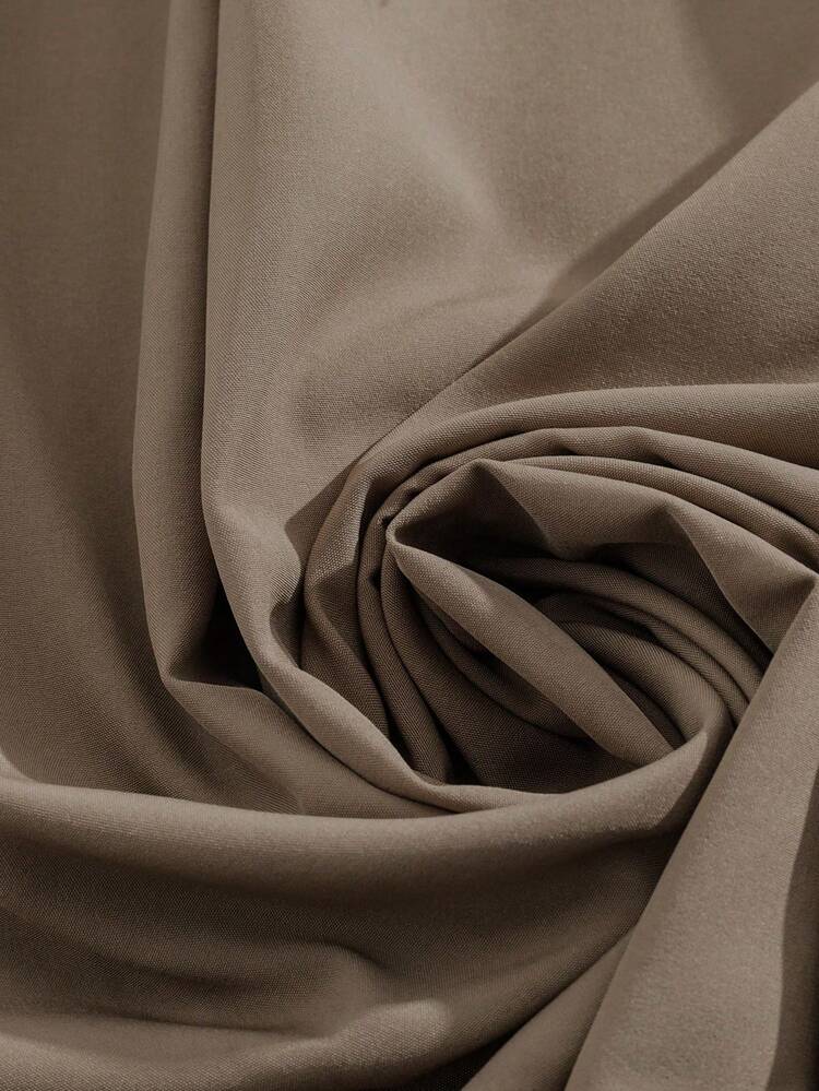 GlowEve CURVE Vestido camisa de manga larga con bloque de color, parches y corte evasé, elegante para uso diario, estilo francés vintage, versátil para negocios y vacaciones, otoño/invierno - Multicolor - Añade 5