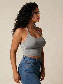 INAWLY 大码女式夏季吊带背心，多件装 - 彩色 - 查看 4