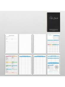 Set Of 4 Mind Canvas Notebooks - Best-Selling High Aesthetic 2026 Planners & Journals - 4pcs - View 5