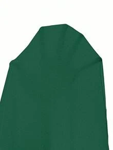 EMERY ROSE 女士圣帕特里克节“尽情狂欢”图案T恤 | 深绿色短袖圆领休闲上衣，饰有三叶草图案，可机洗，适合春夏节日穿着。绿色T恤，三叶草图案T恤，绿色图案T恤，绿色图案T恤，女士夏季T恤，女士夏季T恤，绿色T恤，女士圣帕特里克节T恤，圣帕特里克节T恤，女士绿色T恤，三叶草T恤 - 橄欖綠 - 查看 5