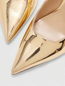 CUCCOO BIZCHIC Women's Pointed Toe Fashion High Heel Pumps Spring Shoes Spring Break Easter - Champagne - View 8