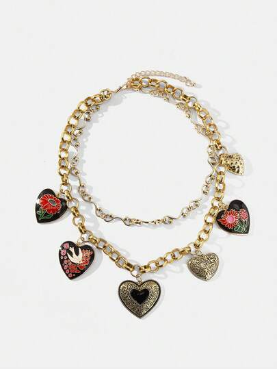 Maija マルチエレメントラブネックレス