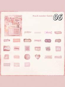 2 Set Of 50 PCS Memories Quotes For Journal Stickers Scrapbook Stickers Vintage English Label Scrapbooking Junk Journal Embelishment Decoration Stickers - various - View 9