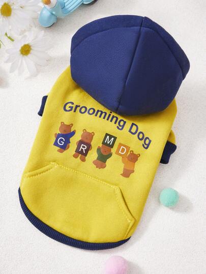 PETSIN Chaleco y sudadera con capucha de terciopelo suave y cálido para mascotas en otoño/invierno - Suéter con hebilla de tracción para perros, gatos y animales pequeños, para usar en interiores y exteriores