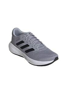 Adidas Tenis Response Men's Runner Shoes Halo Silver / Core Black / Grey IH6102 - 灰色 - 查看 2