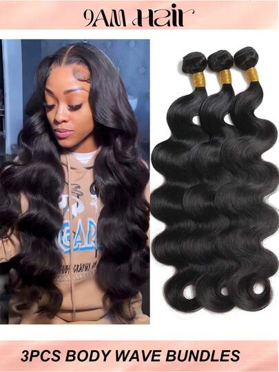 3 แพ็ค ผมคลื่น 10-28 นิ้ว ผมมนุษย์ 100% ผมแท้บราซิล ผมสาว ผมไร้การแปรรูป ผมคลื่นแพ็คคู่ สีธรรมชาติ ข้อเสนอแพ็คผมมนุษย์