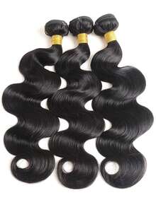 3 件波浪发束真人发 10-28 英寸 100% 未加工巴西原生发接发双纬波浪发束自然色发束特价真人发 - SNatural - 查看 4