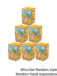 POKOJA LAND Blind Box (Non-Plush Filling),Cute Cartoon Character Figurines, With Various Clothing Styles For Dressing Up, Including A Hidden Edition. It's An Amazing Gift To Surprise Friends And Family With. Suitable As Gift For Friends - Tide play blind box - View 15