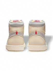男士运动鞋 Air Jordan 1 Retro High OG Sail 吸汗透气轻便百搭 Logo 纯色易洗速干运动日常上学米色 IH4363-100 - 米色 - 查看 5
