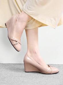 CUCCOO BIZCHIC Women Wedges & Flatform - Naked pink - View 3