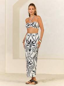 CAJUNI Women Two-Piece Outfits - Multicolor - View 8