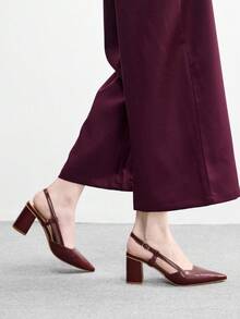 CUCCOO BIZCHIC Tacones para mujer - Burdeos - Ver 4