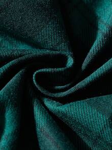 Men's Elastic Waist Plaid Loose Fit Lounge Pants - Multicolor - View 6