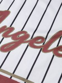 Manfinity Joysei Men's Knit Digital Print Tank Top Set, Fashionable For Daily Wear - Multicolor - View 5