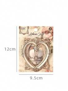 1Set Of 4 European-Style Die-Cut Journal Stickers - Cross-Border Sticker Packs For Student & Scrapbook Supplies - 4PCS - View 2