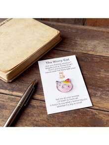 10-Piece Cartoon Pocket Hug & Encouragement Card Set | Heartwarming Cheer-Up Cards For Friends & Family - multicolor - View 6