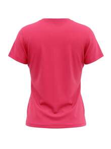 DKNY Women's T-Shirt Silver Pink - Pink Grey - View 5