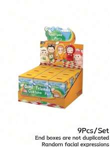 POKOJA LAND Blind Box (Non-Plush Filling),Cute Cartoon Character Figurines, With Various Clothing Styles For Dressing Up, Including A Hidden Edition. It's An Amazing Gift To Surprise Friends And Family With. Suitable As Gift For Friends - Tide play blind box - View 13
