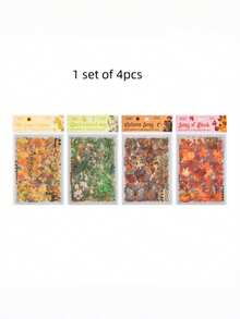 一套4个森林之歌防水PET日记贴纸袋 - 套裝 - 查看 6