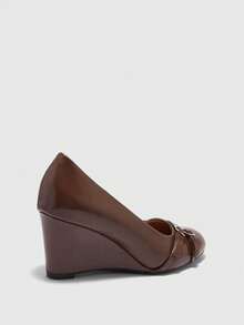 CUCCOO BIZCHIC 女士坡跟鞋和厚底鞋 - 棕色 - 查看 9