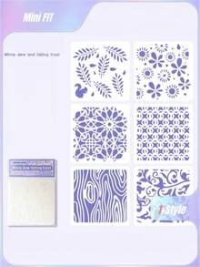 Biye Yinmeng Newspaper Template, Hollow-Out Painting, Pet Hollow-Out Template, Oil Pastel Painting Template - Sets - View 1