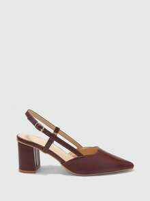 CUCCOO BIZCHIC Tacones para mujer - Burdeos - Ver 2