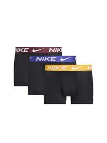 Nike 3 Pack Men's Trunks - Black Uni Gld/Deep Night/Dark Tm - View 1