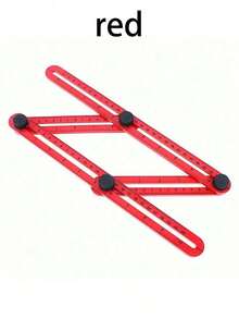 1pc Ultimate Multi Fold Ruler - Versatile Measuring Tool With Durable ABS Construction, Precision Four-Panel Design For Multi-Angle, Four-Sided & Corner Measurements, Compact Folding Option - Multicolor - View 14