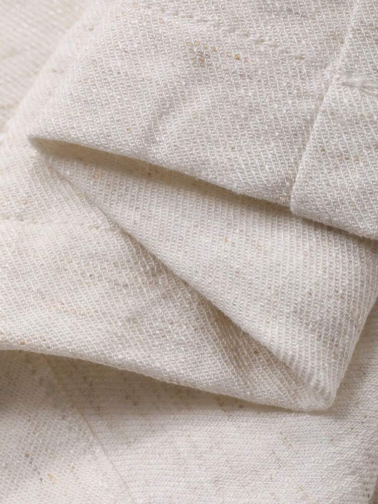 Spring/Summer Elegant Hollow Out Long Sleeve Blouse For Women, Pleated Waist Design, Suitable For Casual, Commute, Wedding, Valentine's Day Business Casual Woman