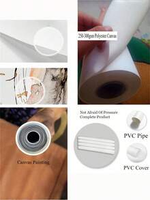 1幅抽象舞者墙饰，现代黑白舞蹈版画，简约女性艺术作品，适用于客厅或卧室装饰，海报，房间装饰，客厅装饰，办公室装饰，家居装饰，卧室装饰，厨房装饰，浴室装饰，房间装饰用品，墙面装饰，无框 - 黑與白 - 查看 4