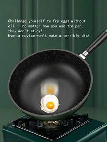 Chảo rán và xào 2 trong 1 Oedersia, nồi nấu chống dính, thích hợp cho bếp từ và bếp ga, dùng để luộc hải sản. - màu xanh lá - Xem 6