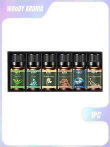 6件套香薰精油套装，植物香氛，包含蜡烛、香薰石、加湿器、车载香薰精油及补充装精油 - 多樣化香型 - 查看 10