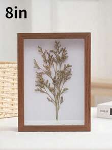 SHEIN 1 件经典矩形木制海报框，3D 镂空标本展示厚木框，适用于客厅墙壁装饰 - 彩色 - 查看 19