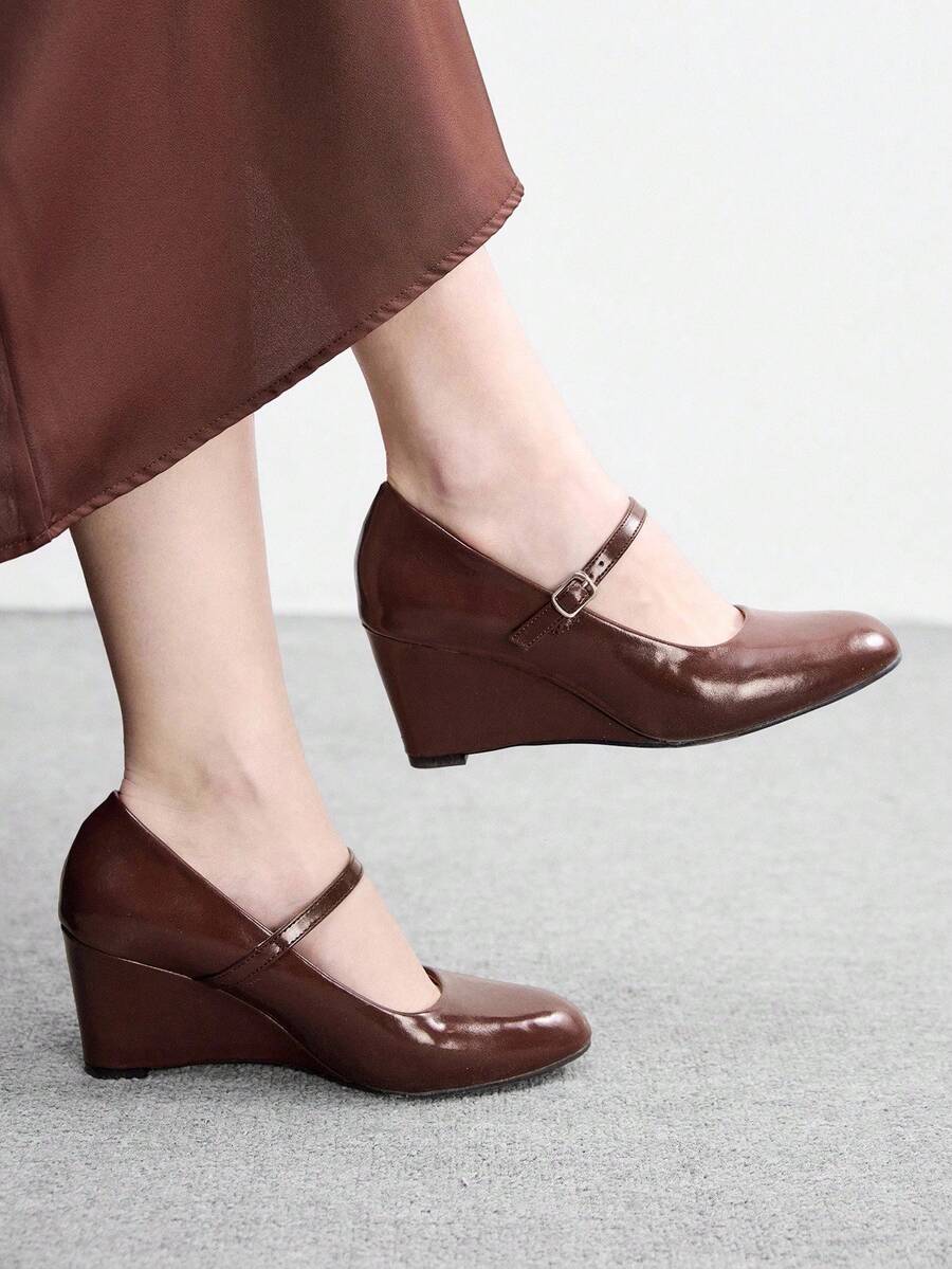 CUCCOO BIZCHIC Women Wedges & Flatform - Brown - View 1