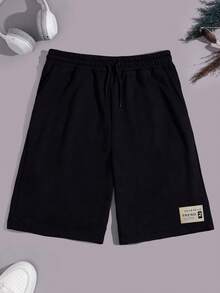 EURMUSE Men 3pcs Pack Drawstring Label Detailed Regular Shorts - Multicolor - View 5