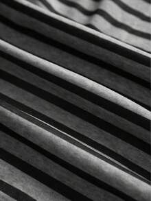 Resyla 女士休闲条纹套头卫衣，时尚百搭，适合户外活动、摄影、露营、秋冬季节以及开学季穿着。 - 彩色 - 查看 4