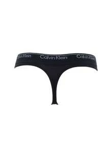 Calvin Klein Women's Thong - Black - View 2