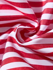 3pcs/Set Striped & Plaid Print Comfortable Casual Men's Harem Pants - Multicolor - View 7