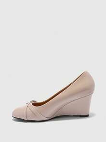 CUCCOO BIZCHIC Women Wedges & Flatform - Naked pink - View 10