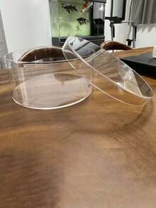 1个透明亚克力礼盒，带盖带，高端婚礼礼盒，手提礼品盒，生日礼盒，糖果盒，7.87x7.87x3.9英寸，可用于装饰活动、储钱罐、毕业纪念品、派对礼物等。 - 透明色 - 查看 3