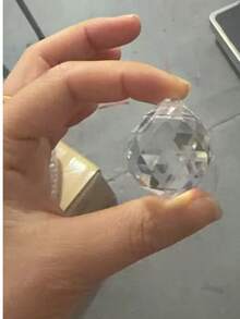 水晶棱镜阳光捕捉器 - 彩虹制造器，适用于家居和派对装饰，是婚礼、订婚、生日和毕业典礼的完美礼物 - 2 厘米/0.78 英寸 - 查看 13