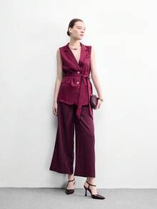 CUCCOO BIZCHIC Giày nữ cao gót mũi nhọn, gót mảnh, màu đỏ tía, quai ngang mắt cá chân, kiểu dáng đơn giản, thời trang, gợi cảm, thích hợp cho tiệc tùng, giày cao gót nữ mùa xuân. - Rượu vang đỏ 225 # - Xem 6