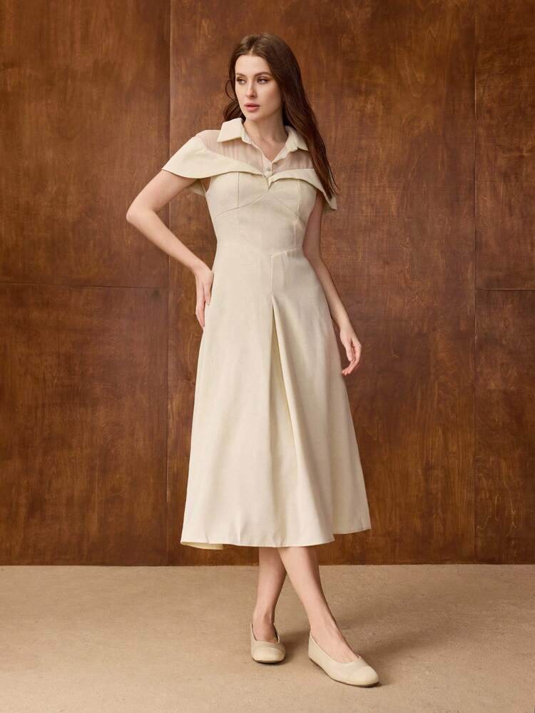 WOMEN CONTRAST PU LEATHER SQUARE TOE FLATS FOR CHRISTMAS SPRING SHOES