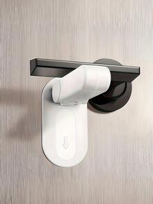 1pc Multifunctional Locks: Protecting Youngsters And Pets, No Drilling Required, Door Handle Lock Artifact,  To School,ABS Door Handle Lock Anti-Pinch Protection Buckle Door Handle - Multicolor - View 11