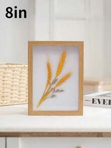 SHEIN 1 件经典矩形木制海报框，3D 镂空标本展示厚木框，适用于客厅墙壁装饰 - 彩色 - 查看 12