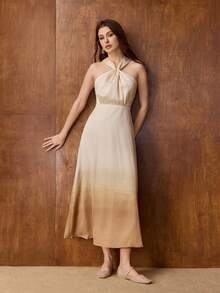 MOTF WOMEN'S MESH PLAID PRINT FASHION FLAT LOAFERS SPRING SHOES - Apricot - View 9