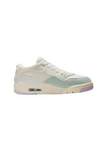 Nike Air Jordan 4 Women's Casual Athletic Shoes Flexible Rubber Outsole Lightweight Commuting Gym Travel White IB7408-133 - Vela/Bianco Summit/Avorio Pallido/Bambola - Visualizzare 2