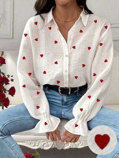 INAWLY Blouse femme à manches longues, à la mode pour l'été